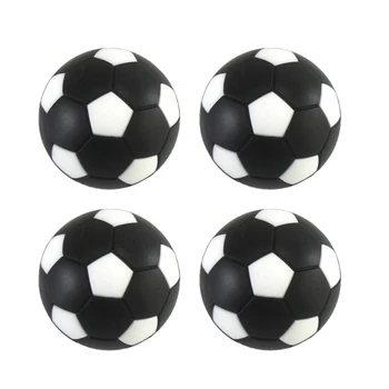 G92F 4 опаковки гладки футболни топки за стандартни настолни принадлежности за вашия десктоп на футбола, заменящи футболни топки