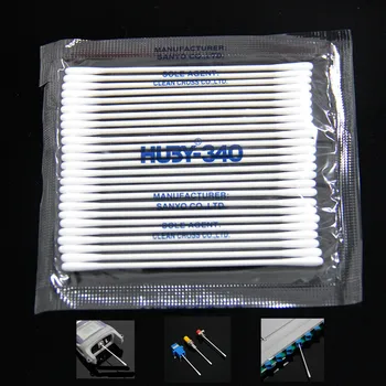25 бр/пакет SANYO HU3Y-340 оптичен пречистване на Памучен тампон 2,5 ММ fiber connector очистительные пръчки SC ФК LC ST МУ почистване прът