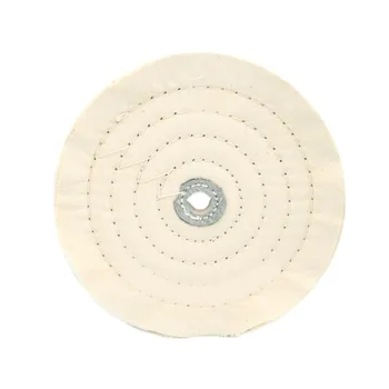 8-инчов полировальный кръг за десктоп wheelhead машини Мека карета перална плат Буферен слой с распушенными ръбове Многослойни памучни конци