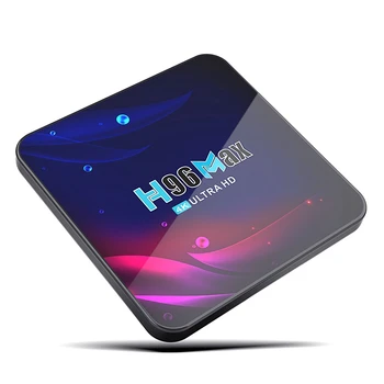 H96 Max Android 11 Smart TV Box 4K Hd Smart 5G Wifi, Bluetooth Приемник мултимедиен плейър HDR USB3.0 Tv Box EU Plug Резервни Части