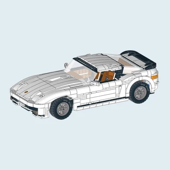 НОВ бял гиперкар Super Racing Sport Coupe Cars 10295 Строителни блокове на Творчески модел Expert Bricks САМ Забавни играчки Подаръци