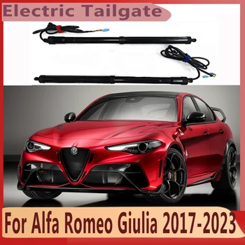 За Alfa Romeo Giulia 2017-2023 Електрически Автомобилен Подемник Задната Врата, Автоматично Отваряне на Багажника електрически двигател за Автомобилни Аксесоари, ски Багажник