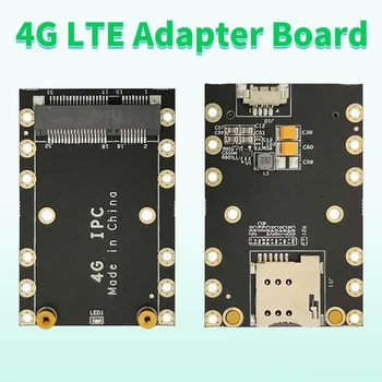 4G LTE Промишлен Мини Адаптер, PCIe-USB Конектор за SIM-карти USB 2.0 4PIN PH1.25 Конектор за Безжичен модул WWAN/LTE 3G/4G
