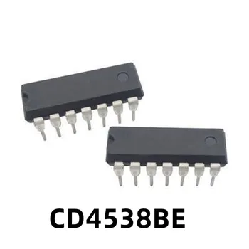 1бр Нови оригинални логически чип CD4538BE 4538 DIP-14 с директни връзки