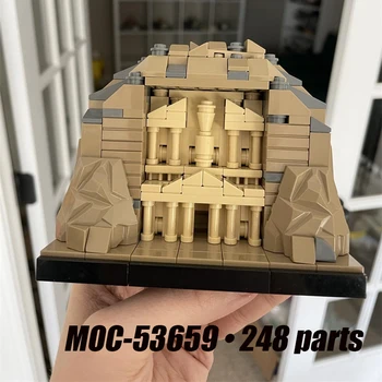 MOC-53659 Известен исторически и археологически обект, строителен блок, Петър, архитектурна характеристика, високи тухла, детски играчки в подарък