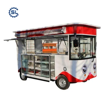 Заводска Доставка на Подвижните Хранителни Бензин Food Truck Бензинов Произведено Вагон-Ресторант За хотдог