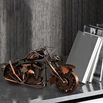 Метална статуетка на мотоциклет в ретро стил, колекция на Craft, са подбрани, трайно