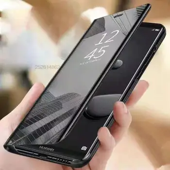 Умен Огледален Калъф За Samsung Galaxy S22 S21 S20 Note 20 Ultra Plus Flip Protect Phone Cove За S 20 FE10 9 8 S6 S7 Edge Cover