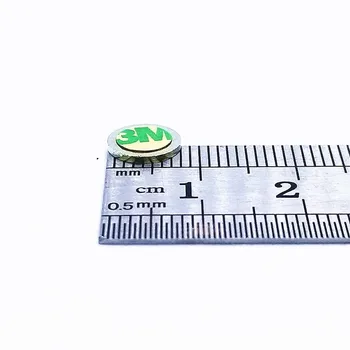 Неодимовый магнит 8x1,5 мм, с редкоземельными елементи и постоянни магнити 3 м за хладилник Art Занаятите 8 * 1,5 м, ръчно изработени