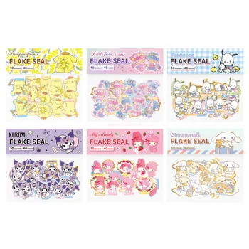 Мультяшные етикети Sanrio 40 бр. / опаковане. Детски фотоалбум Kawaii 