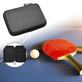 Чанта за ракети за тенис на маса ЕВА е Квадратна форма, калъф за кутии за пинг-понг, водоустойчив професионална Портативна Спортна чанта за ракети, Спортни резервни части