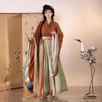 2024 китайската традиционна фея Ханфу cosplay костюм дрехи дамски фея ханфу комплект дрехи, дамски елегантни и ежедневни източна облекло