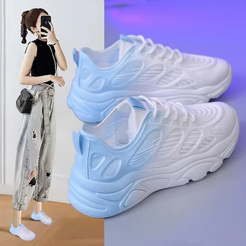 Damyuan/ Удобни Дамски обувки, Висококачествени Модни маратонки, Нескользящие Дишащи маратонки За Бягане, Модни обувки Големи Размери