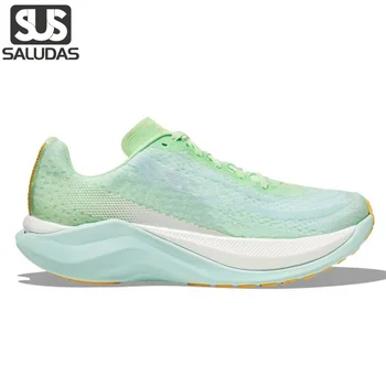 SALUDAS Mach X Женски маратонки за бягане, удобни дишащи обувки, обувки за тенис за тренировки на открито, маратонки за бягане по неравен терен