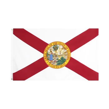 Yehoy 90 *150 см, Флаг Флорида САЩ за украса