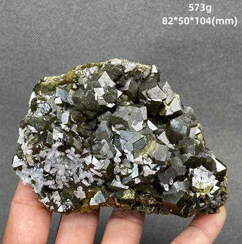Най-ДОБРОТО! 100% натурален андрадит (меланит) проби от минерали, камъни и кристали, лечебни кристали кварц