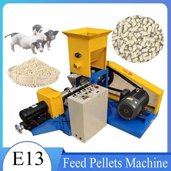 Машини за преработка на храни за домашни любимци Плаващ екструдер за пелети за риболов на Оборудване за производство на храни за риби