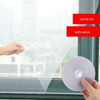 1,3*1,5 М Противомоскитная Мрежа От Мухи Прозорец На Екрана На Окото Залепваща Mosquito Net От Насекоми, Летящи Bug Net Завеси За Защита На Прозорци
