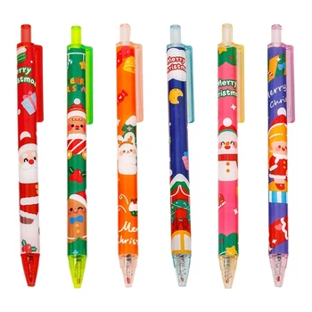 Коледна дръжка, забавна писалка за писане за деца, награда за клас, подарък за парти