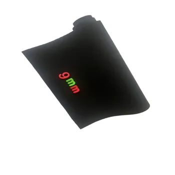 9 мм Черен неопреновая плат SBR повишена дебелина, еластична тъкан за шиене, чанта за дрехи, чанта за лаптоп, чанта, калъф за носене от вятър и дъжд