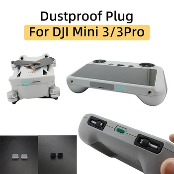 За DJI Mini 3/3 Pro Drone Fuselage RC-N1/RC Екран на дистанционното управление Порт за Зареждане Прахоустойчив Plug тапа Аксесоари
