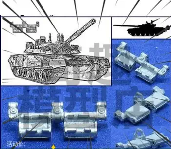Модели на Спейд Ace SAT-32134 1/35 011 Руски танк Т-80 (T80) на последния тип с метални гъсеници, без резервоар