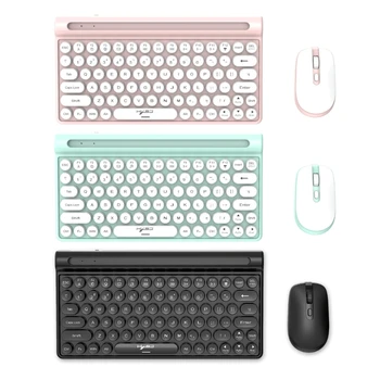 2,4 G Безжична клавиатура и мишка, мини-комплекти, комбинации, тенис на лаптоп със собствените си ръце
