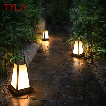 Градинска модерна слънчева лампа за косене на TYLA LED Преносимо осветление Водоустойчива IP65 Декоративни храсти за градината Безплатна Доставка