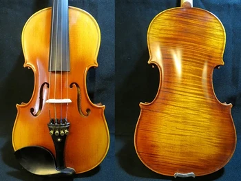 Цигулка в стил Strad от марката master 4/4, лек и мощен звук # 14639