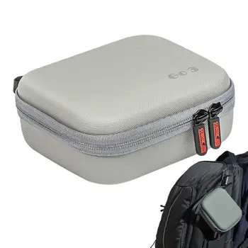Водоустойчива чанта за фотоапарат, устойчив на удари защитен калъф, двустранен цип с карабинка, лека чанта за камера Insta360 Go3