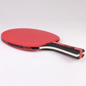 Бита за пинг-понг, ракета за тенис на маса с дълга дръжка, бита за пинг-понг, ракета за тенис на маса със силни въртене, висока производителност
