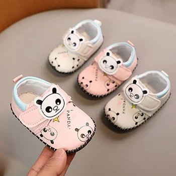 Новият мъжки и дамски Детски обувки 0-1 Години, удобни Обувки с Мека Подметка за Бебета и малки деца, Сладка и лесна за използване