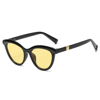 Реколта Ретро Дамски Слънчеви очила Cat Eye, Луксозен Марка, Дизайнерски Очила Oculos De Sol, Класически Модерни Слънчеви Очила С Оцветяване UV400