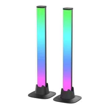 69HC Flow Light Bar RGB Музикална Осветление Управление на Звука Led Лента Домашен Нощни Декор За Хола Слот Декоративни Лампи