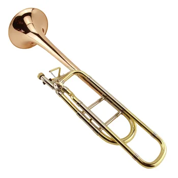висококачествен тромбон с плоска Ч/Ф транспозицией тенор-тромбон духов инструмент